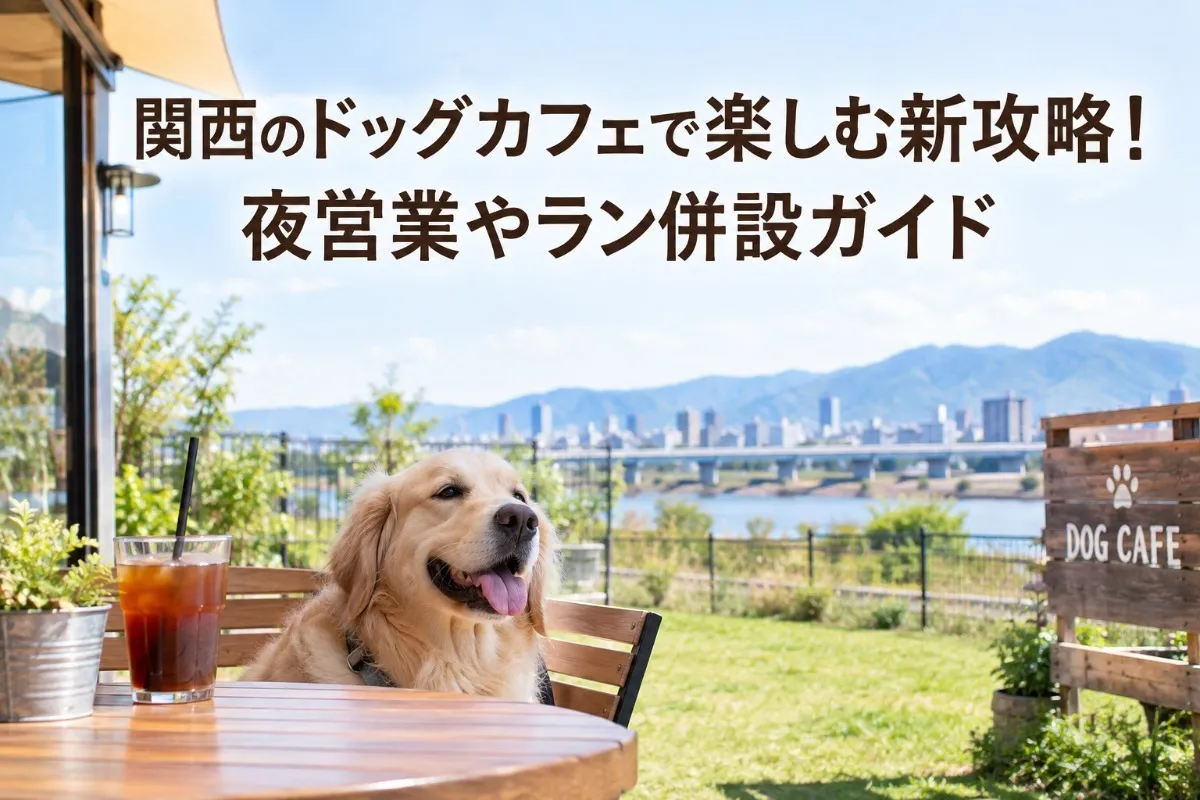 関西のドッグカフェで楽しむ新攻略！夜営業やラン併設ガイド
